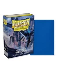 Dragon Shield Dual Matte Japanese Sleeves - Wisdom (60-Pack) - Dragon Shield Card Sleeves - Card Sleeves card