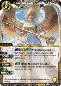 Heavenly Gate Guardian Clavis - False Gods - Battle Spirits Saga card