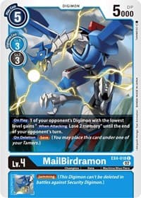 MailBirdramon - Alternative Being Booster - Digimon Card Game card