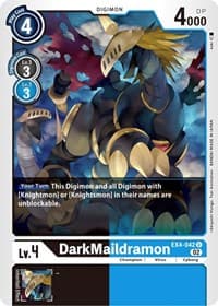 DarkMaildramon - Alternative Being Booster - Digimon Card Game card
