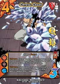 Crystal Crash (XR) - UniVersus: My Hero Academia: Undaunted Raid - UniVersus card