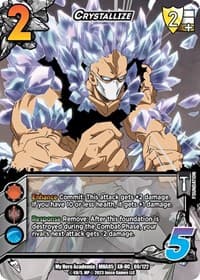 Crystallize (XR) - UniVersus: My Hero Academia: Undaunted Raid - UniVersus card