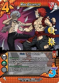 Red Gauntlet - UniVersus: My Hero Academia: Undaunted Raid - UniVersus card
