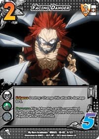Facing Danger (XR) - UniVersus: My Hero Academia: Undaunted Raid - UniVersus card