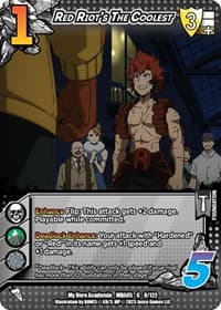 Red Riot's The Coolest - UniVersus: My Hero Academia: Undaunted Raid - UniVersus card