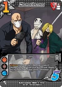 Human Garbage - UniVersus: My Hero Academia: Undaunted Raid - UniVersus card