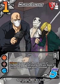 Human Garbage (XR) - UniVersus: My Hero Academia: Undaunted Raid - UniVersus card