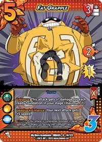 Fat Grapple - UniVersus: My Hero Academia: Undaunted Raid - UniVersus card