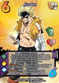 Fat Gum - UniVersus: My Hero Academia: Undaunted Raid - UniVersus card