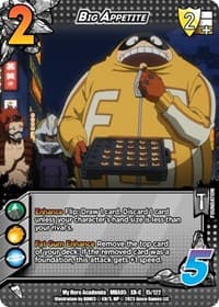 Big Appetite (XR) - UniVersus: My Hero Academia: Undaunted Raid - UniVersus card
