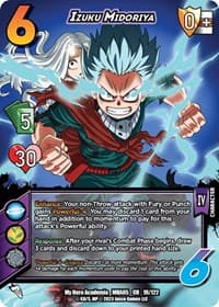 Izuku Midoriya - UniVersus: My Hero Academia: Undaunted Raid - UniVersus card