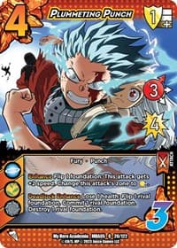 Plummeting Punch - UniVersus: My Hero Academia: Undaunted Raid - UniVersus card