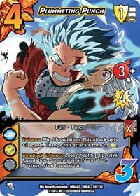 Plummeting Punch (XR) - UniVersus: My Hero Academia: Undaunted Raid - UniVersus card