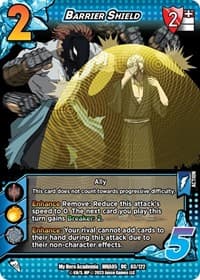 Barrier Shield - UniVersus: My Hero Academia: Undaunted Raid - UniVersus card