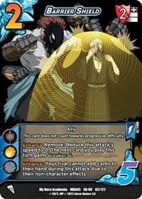 Barrier Shield (XR) - UniVersus: My Hero Academia: Undaunted Raid - UniVersus card