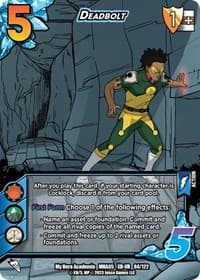 Deadbolt (XR) - UniVersus: My Hero Academia: Undaunted Raid - UniVersus card