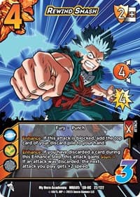 Rewind Smash (XR) - UniVersus: My Hero Academia: Undaunted Raid - UniVersus card