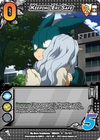 Keeping Eri Safe - UniVersus: My Hero Academia: Undaunted Raid - UniVersus card