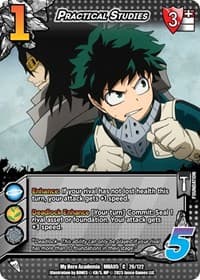 Practical Studies - UniVersus: My Hero Academia: Undaunted Raid - UniVersus card