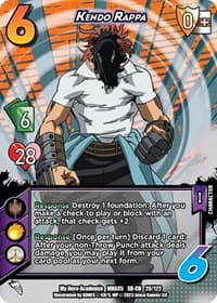 Kendo Rappa (XR-CH) - UniVersus: My Hero Academia: Undaunted Raid - UniVersus card