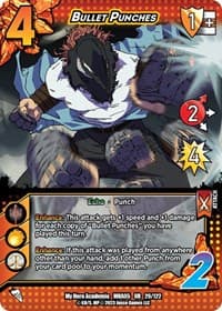 Bullet Punches - UniVersus: My Hero Academia: Undaunted Raid - UniVersus card