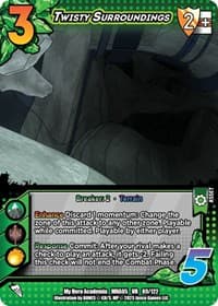 Twisty Surroundings - UniVersus: My Hero Academia: Undaunted Raid - UniVersus card