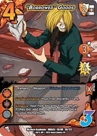 "Borrowed" Goods (XR) - UniVersus: My Hero Academia: Undaunted Raid - UniVersus card
