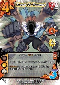 Flurry Of Punches (XR) - UniVersus: My Hero Academia: Undaunted Raid - UniVersus card