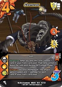 Centicoil (XR) - UniVersus: My Hero Academia: Undaunted Raid - UniVersus card