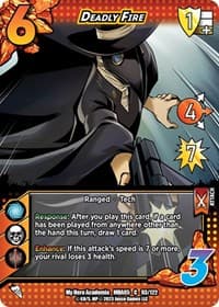Deadly Fire - UniVersus: My Hero Academia: Undaunted Raid - UniVersus card
