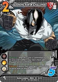 Looking For A Challenge - UniVersus: My Hero Academia: Undaunted Raid - UniVersus card