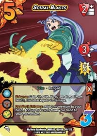 Spiral Blasts (XR) - UniVersus: My Hero Academia: Undaunted Raid - UniVersus card