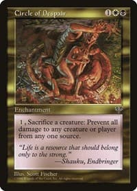 Circle of Despair - Mirage - Magic: The Gathering card