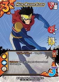 Hair-Raiser Slash (XR) - UniVersus: My Hero Academia: Undaunted Raid - UniVersus card