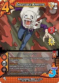Insatiable Appetite - UniVersus: My Hero Academia: Undaunted Raid - UniVersus card