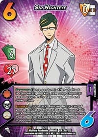 Sir Nighteye - UniVersus: My Hero Academia: Undaunted Raid - UniVersus card