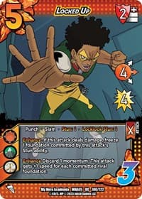Locked Up - UniVersus: My Hero Academia: Undaunted Raid - UniVersus card
