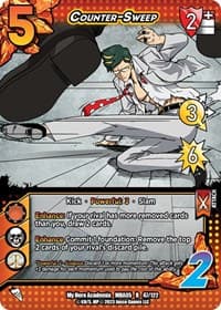 Counter-Sweep - UniVersus: My Hero Academia: Undaunted Raid - UniVersus card