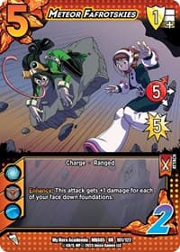 Meteor Fafrotskies - UniVersus: My Hero Academia: Undaunted Raid - UniVersus card