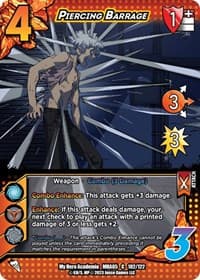 Piercing Barrage - UniVersus: My Hero Academia: Undaunted Raid - UniVersus card