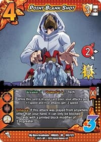Point Blank Shot - UniVersus: My Hero Academia: Undaunted Raid - UniVersus card