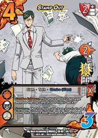 Stamp Out (XR) - UniVersus: My Hero Academia: Undaunted Raid - UniVersus card