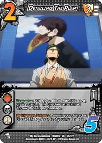 Detailing The Plan - UniVersus: My Hero Academia: Undaunted Raid - UniVersus card