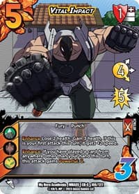 Vital Impact (XR) - UniVersus: My Hero Academia: Undaunted Raid - UniVersus card