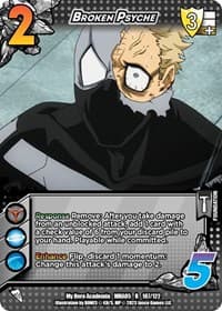Broken Psyche - UniVersus: My Hero Academia: Undaunted Raid - UniVersus card