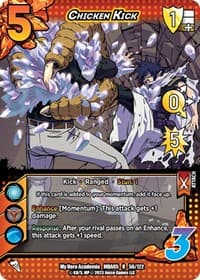 Chicken Kick - UniVersus: My Hero Academia: Undaunted Raid - UniVersus card