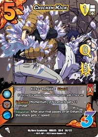 Chicken Kick (XR) - UniVersus: My Hero Academia: Undaunted Raid - UniVersus card