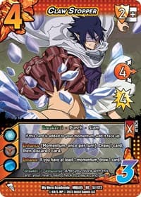 Claw Stopper - UniVersus: My Hero Academia: Undaunted Raid - UniVersus card