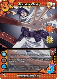 Tentacle Grasp - UniVersus: My Hero Academia: Undaunted Raid - UniVersus card