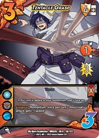 Tentacle Grasp (XR) - UniVersus: My Hero Academia: Undaunted Raid - UniVersus card